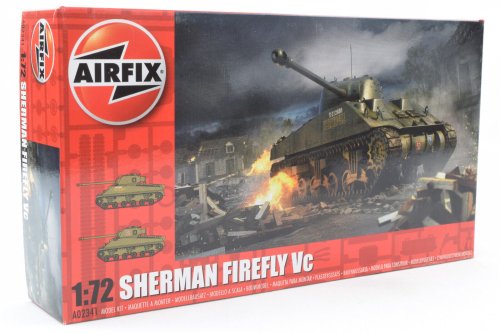 Sherman Firefly Vc Plastic Model Tank Kit - 1:72 Scale by Airfix