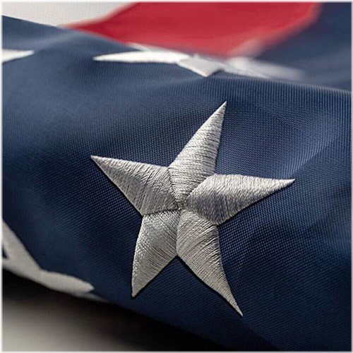 American Pride Embroidered Flag