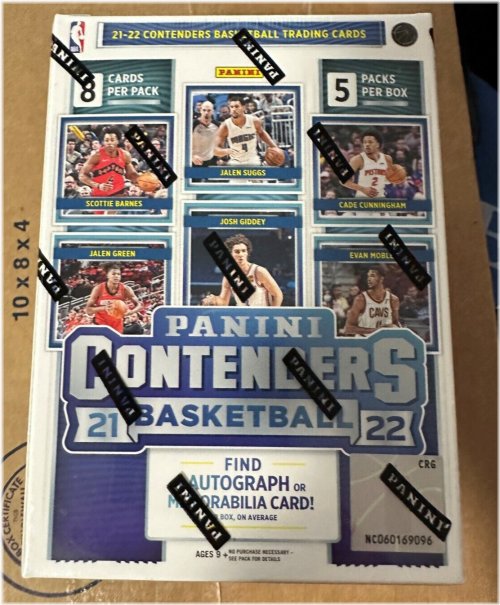 Contenders Basketball Collection Box