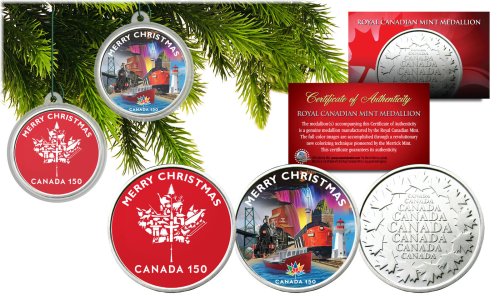 Canadian Heritage Medallion Set