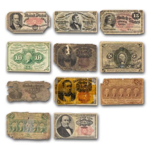 American Legacy Culls: Fractional Currency Collection (1862-1876)