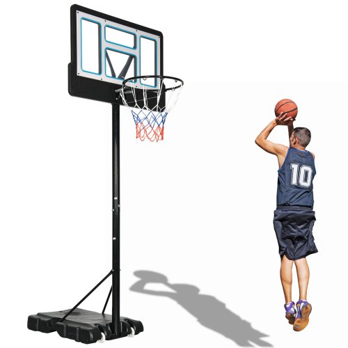 Height-Adjustable Outdoor Hoop System