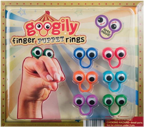 Googly Noggin Finger Puppets Set