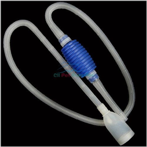 Aquarium Gravel Siphon & Water Changer for Safe and Easy Fish Tank Cleaning