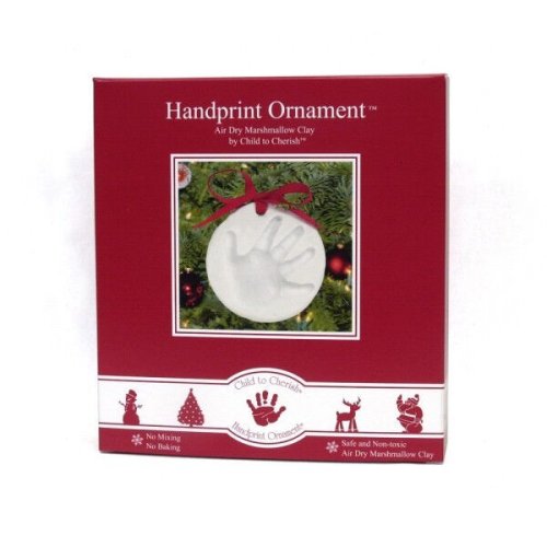 Marshmallow Handprint Ornament Kit