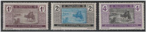 Desert Crossings: Mauritanian Stamp Collection (1913-1938)