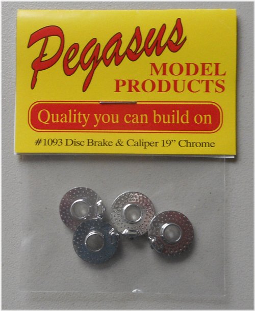 Pegasus Chrome Disc Brake Caliper Model