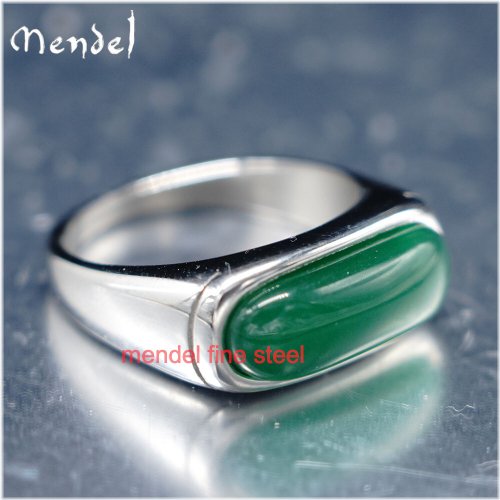 Jade Stone Band Ring