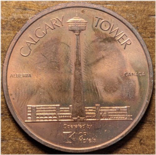 Alberta Tower Commemorative Token