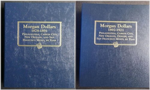 Morgan Silver Dollars Album Set