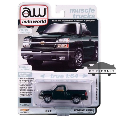Emerald Silverado 1/64 Diecast Truck