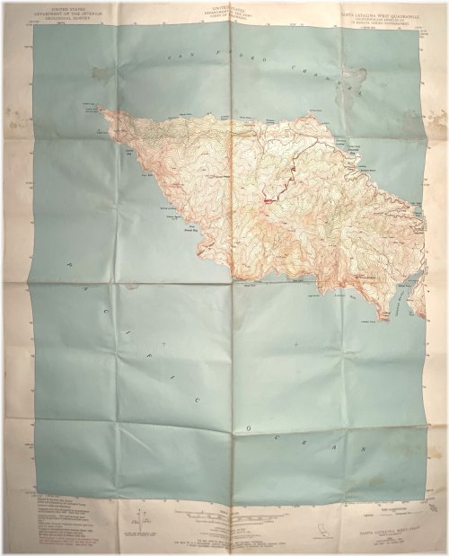 Catalina West Quad Historical Topographic Map