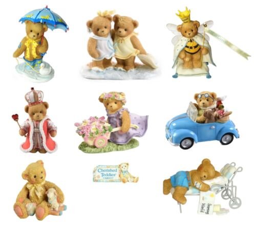 Stone Resin Teddy Bear Treasures