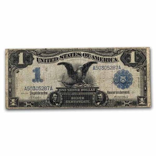 1899 Black Eagle Silver Certificate - Cull Condition