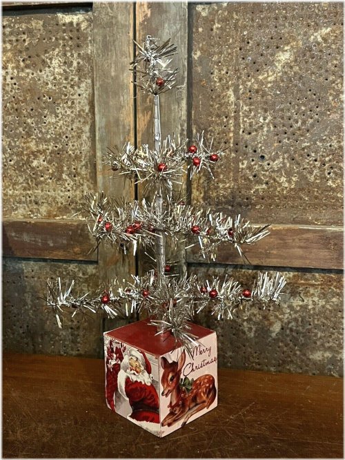 Silver Frost Feather Tree