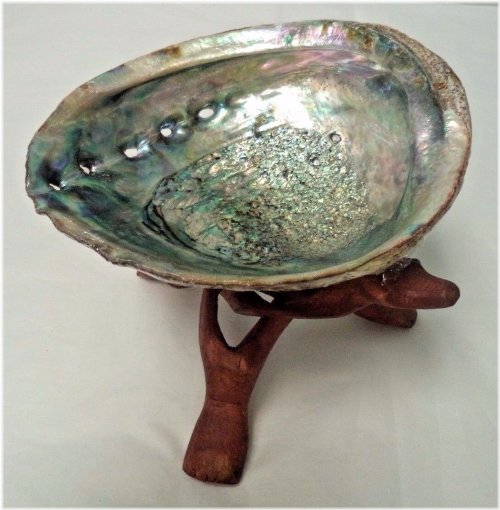 Aurora's Hearth: Abalone Shell and Sage Kit