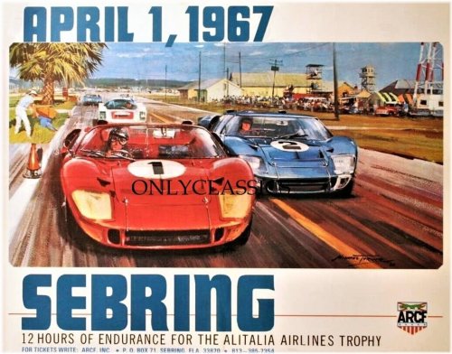 Sebring Legends Poster