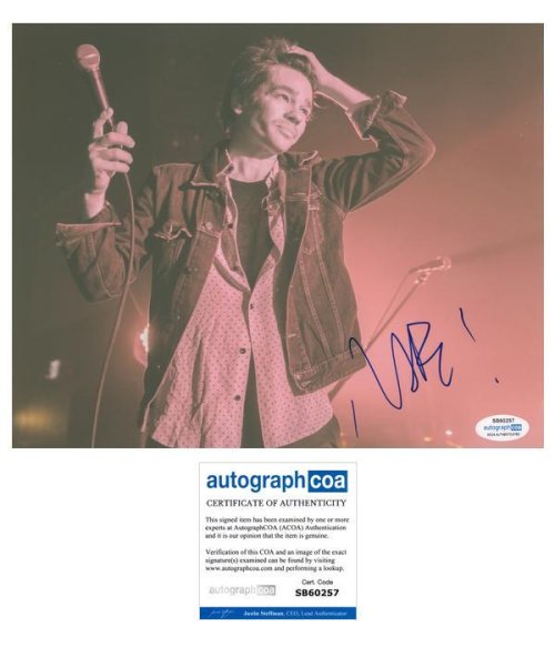 Musical Memorabilia: Nate Ruess Signed Photo