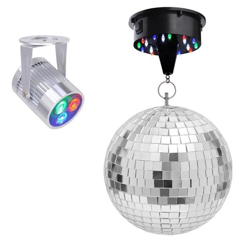 Reflective Spin Light Set for Parties, Clubs, and Stages