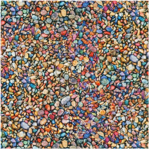 Rainbow Pebbles Cotton Fabric