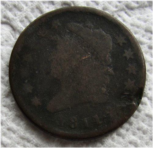 1811 Classic Head Large Cent - Collector's Find