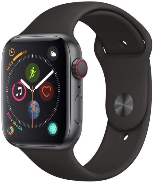 Space Gray 44MM Watch with GPS and LTE Connectivity