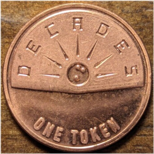 Lancaster Decades Amusement Token