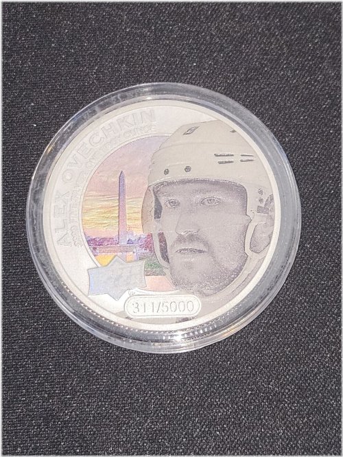 Ovechkin 1oz Silver Grandeur Coin