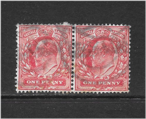 King Edward VII Car Rose Stamps