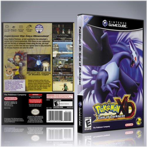 Pokemon XD - Gale of Darkness Replacement Case and Inserts