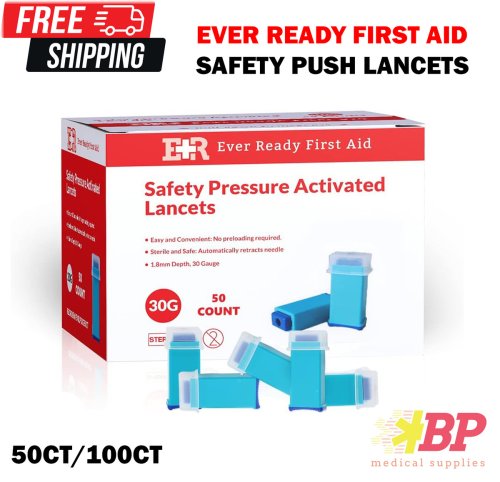 SafePoke 30 Blood Sugar Lancets