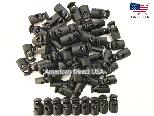 Plastic Black Cord Lock Set