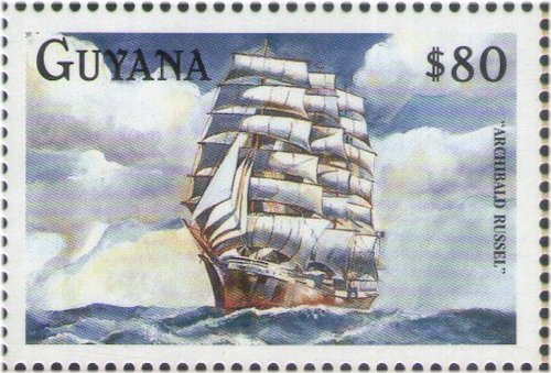 Archibald Russel Commemorative Stamp