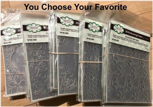 Embossing Folders Collection "You Choose