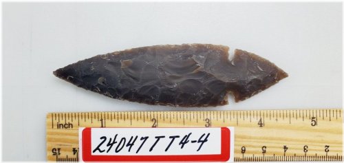 Agate Turkey Tail Spearhead