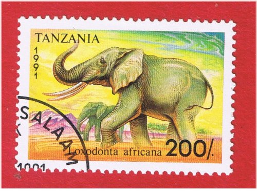 Tanzania Elephant Stamp #798 MVFLH OG