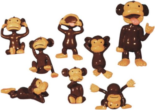 Jungle Jamboree Monkey Figures