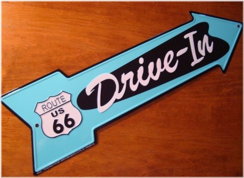 Route 66 Drive-In Sign