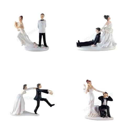 Charming Couple Cake Decorations