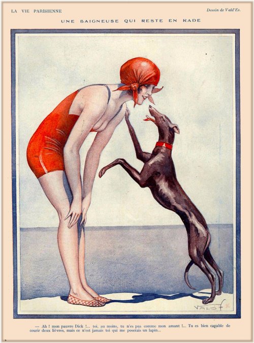 La Vie Parisienne Greyhound Poster