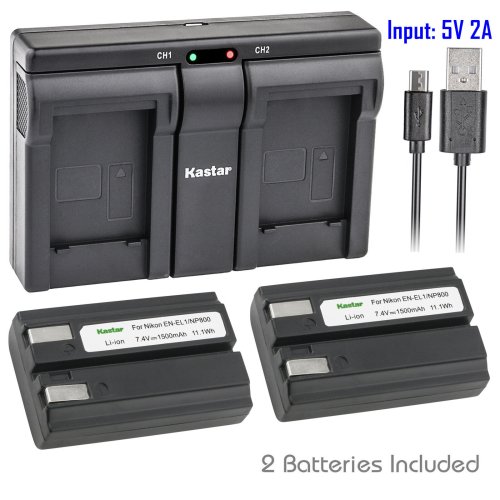 Nikon Camera Battery Charger - Kastar EN-EL1 Compatible