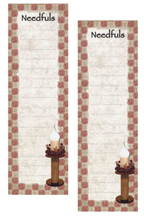 Needfuls Candle Notepad Duo