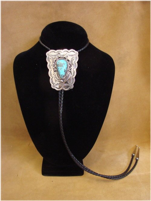 Southwestern Turquoise Bolo Tie