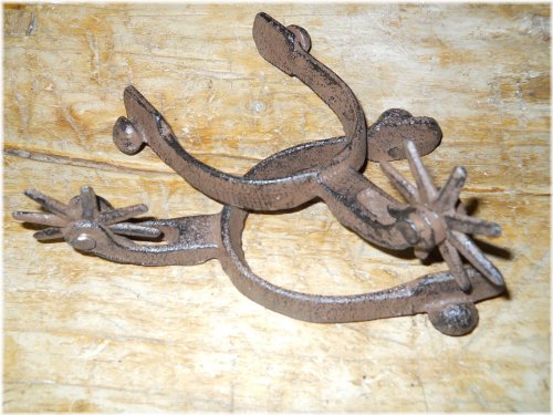 Rustic Western Spurs and Boots Home Decor Set