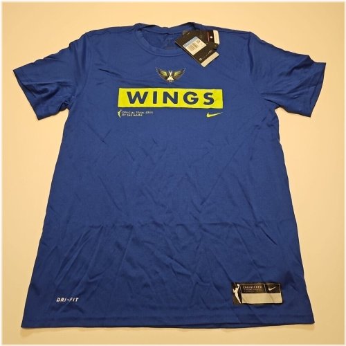 Dallas Wings Blue Nike Dri-Fit T-Shirt