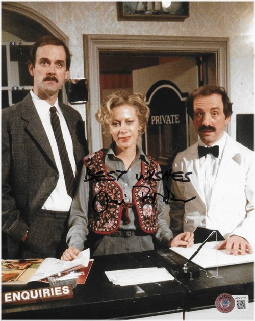 Fawlty Towers Signed Photo by Connie Booth