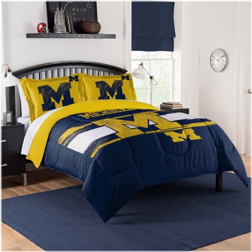 Blue and Gold Dreams Comforter & Sham Set