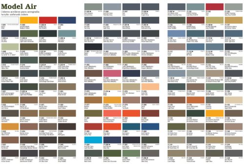 Airbrush Master Acrylic Collection