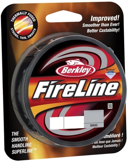 Smoke and Crystal Braided Fishing Line by Berkley