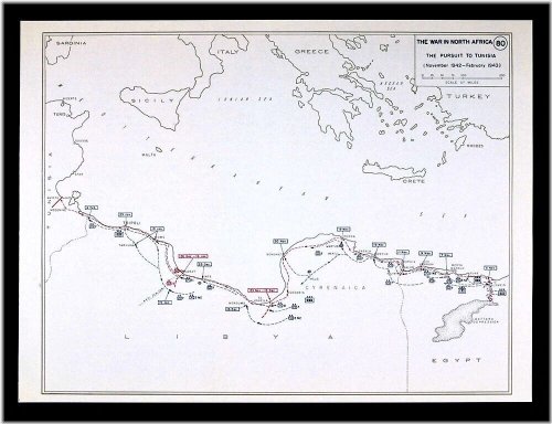 North African Campaign Maps 1942-1943